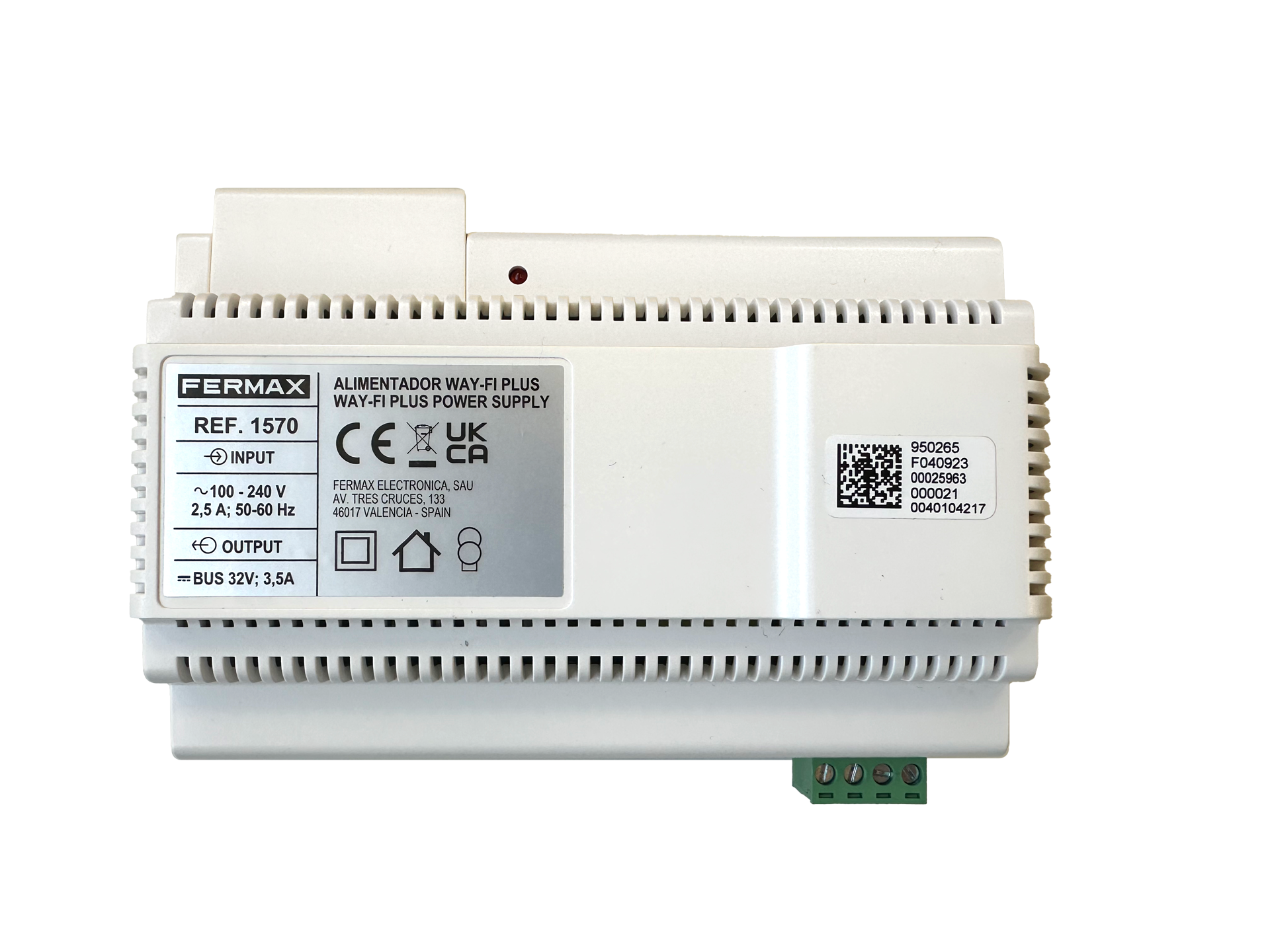 ALIMENTATION WAY-FI PLUS DIN8 32VDC-3.5A