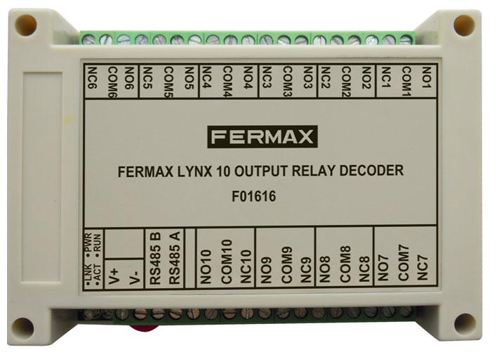 FERMAX MEET RELAY DECODER 10 OUTPUTS