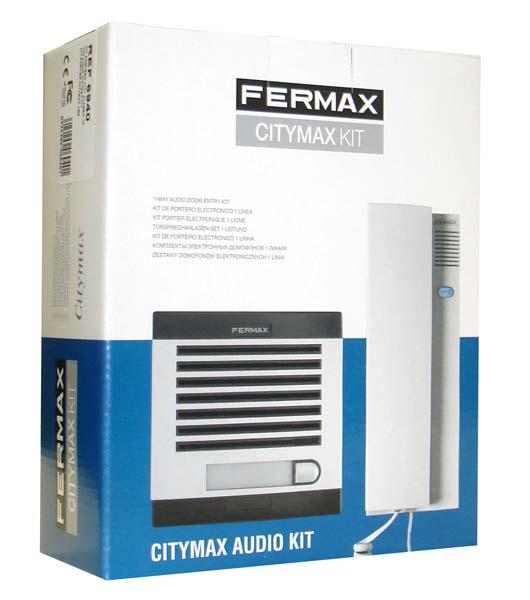 1/W CITYMAX AUDIO KIT WH./TEL