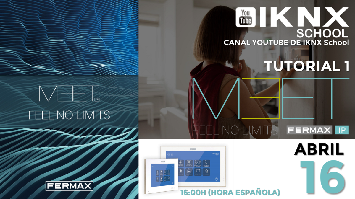 IKNX School estrena nuevos tutoriales sobre MEET y KNX